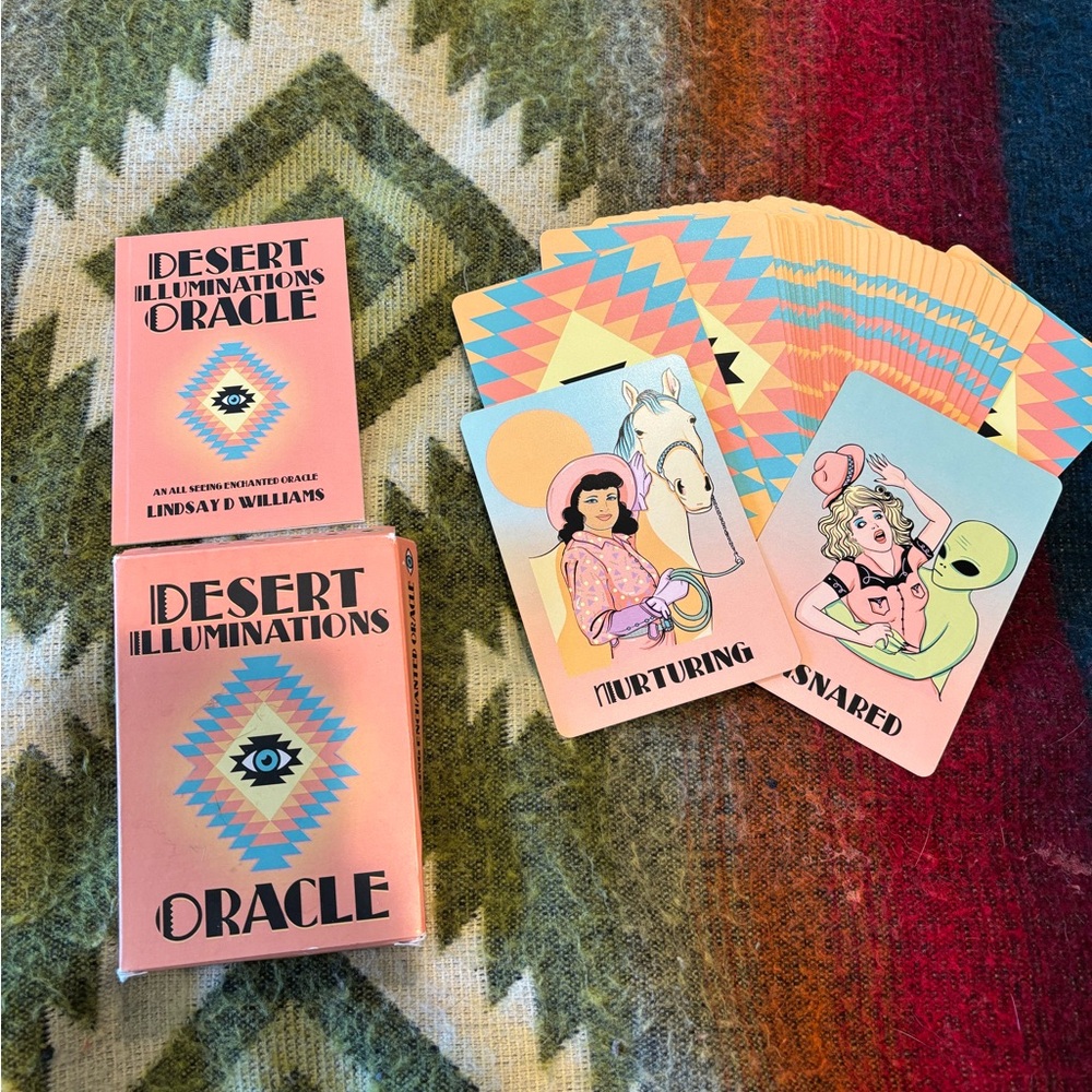 Desert Illuminations Oracle Deck by Lindsay D Williams - Out of Print